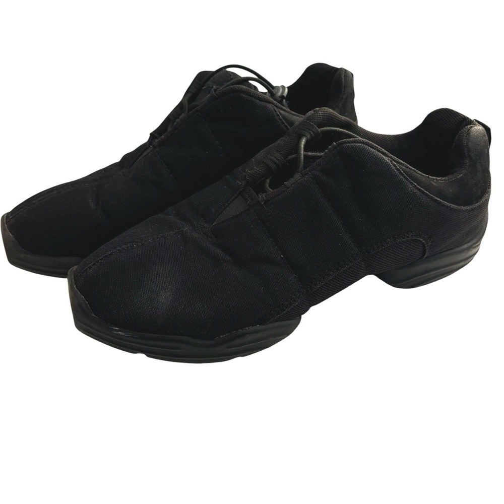Capezio Black Toggle Dance  Sneaker Canvas Size 8.5 Women’s Comfy Soft Stylish